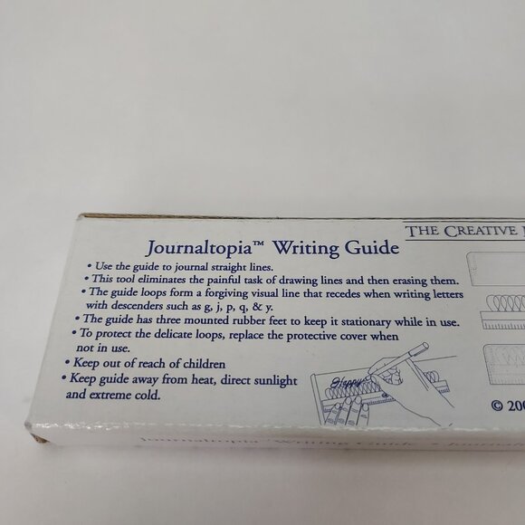 Creative Memories Journaltopia Writing Guide Calligraphy Journal Card Making - Picture 4 of 4